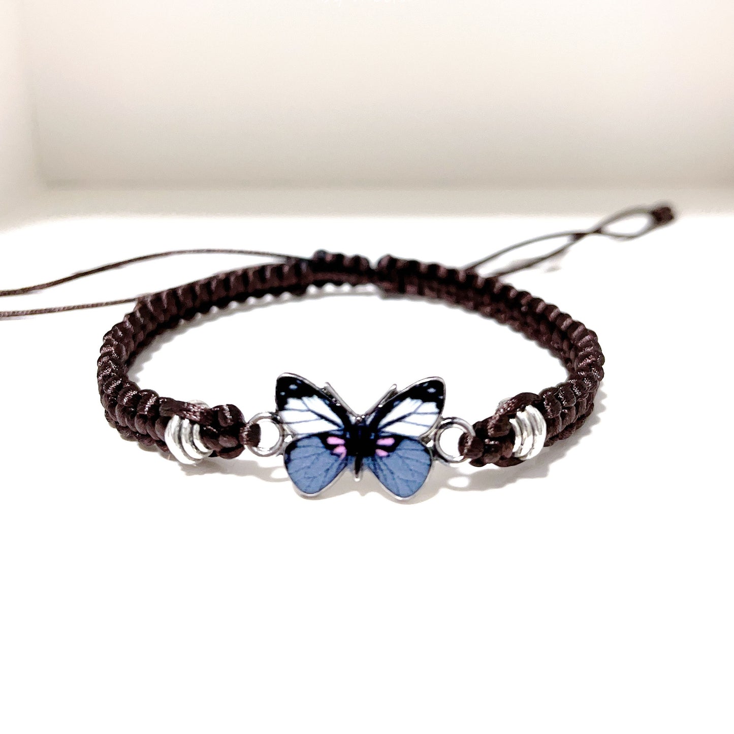 Simple Style Butterfly Alloy Plating Couple Bracelets