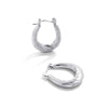 1 Pair Simple Style Classic Style Solid Color Plating Stainless Steel Gold Plated Earrings