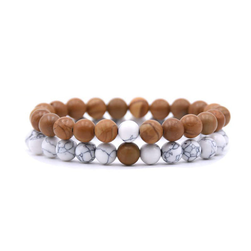 Unisex Natural Stone Copper Bracelets &amp; Bangles Nhyl126056