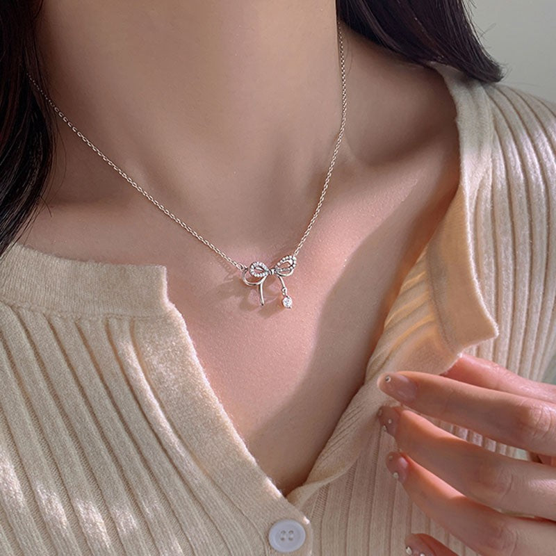 Simple Style Commute Star Copper Zircon Pendant Necklace In Bulk