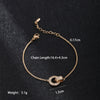 Casual Xuping Classic Style Geometric Alloy Plating 18k Gold Plated Women'S Bracelets