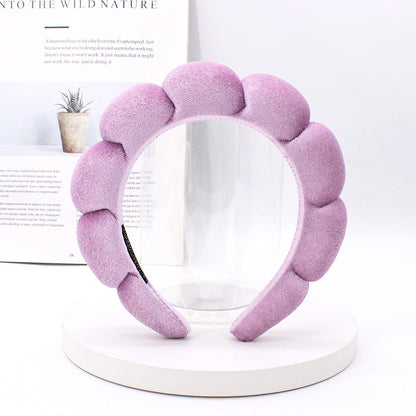 Basic Modern Style Solid Color Cloth Hair Band