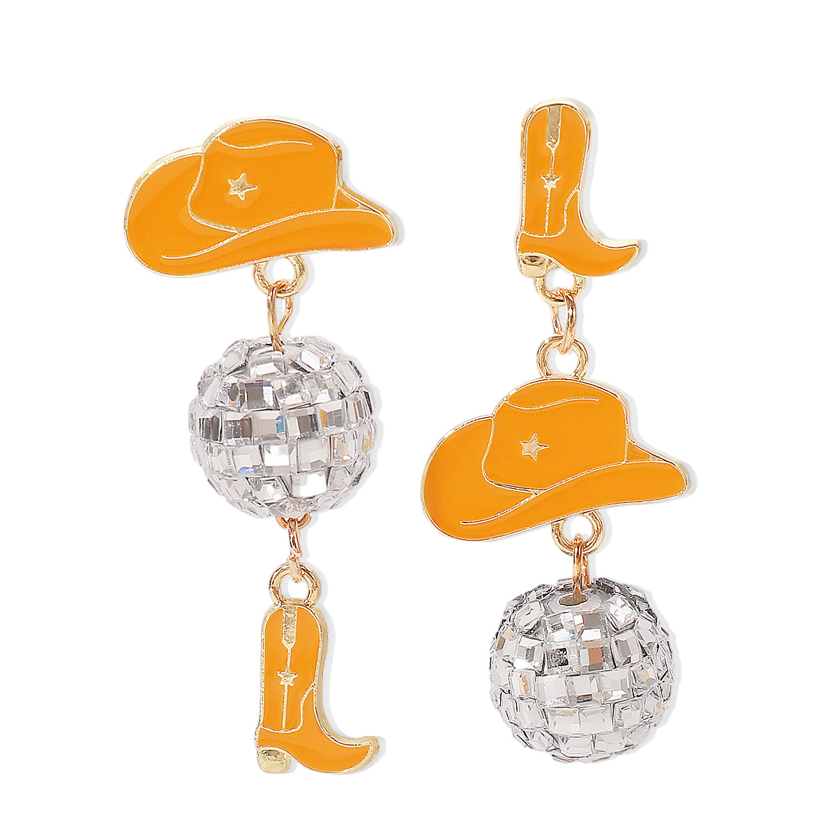 1 Pair Cowboy Style Modern Style Sweet Boots Alloy Drop Earrings