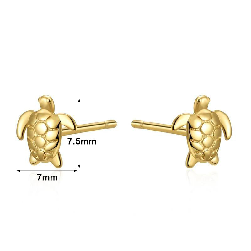 1 Pair Elegant Simple Style Animal Heart Shape Plating Inlay Copper Pearl 18k Gold Plated Drop Earrings Ear Cuffs Ear Studs