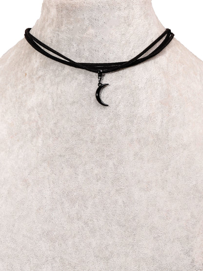 Streetwear Moon Alloy Women's Necklace