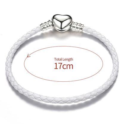 Classic Style Streetwear Heart Shape Sterling Silver Plating Silver Plated Bangle