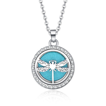 Fashion Tree Alloy Inlay Rhinestones Unisex Pendant Necklace 1 Piece