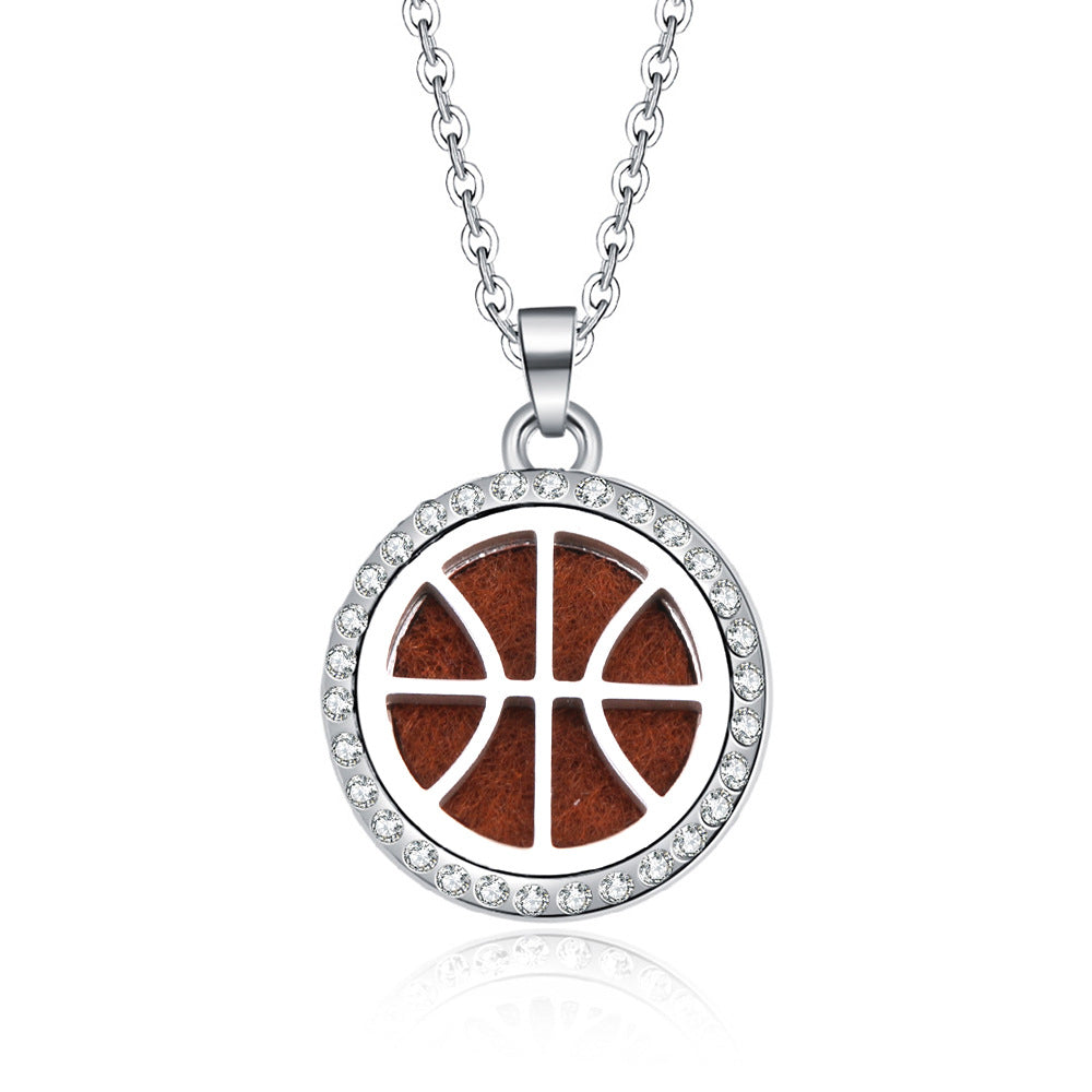 Fashion Tree Alloy Inlay Rhinestones Unisex Pendant Necklace 1 Piece