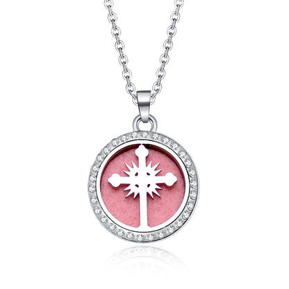 Fashion Tree Alloy Inlay Rhinestones Unisex Pendant Necklace 1 Piece