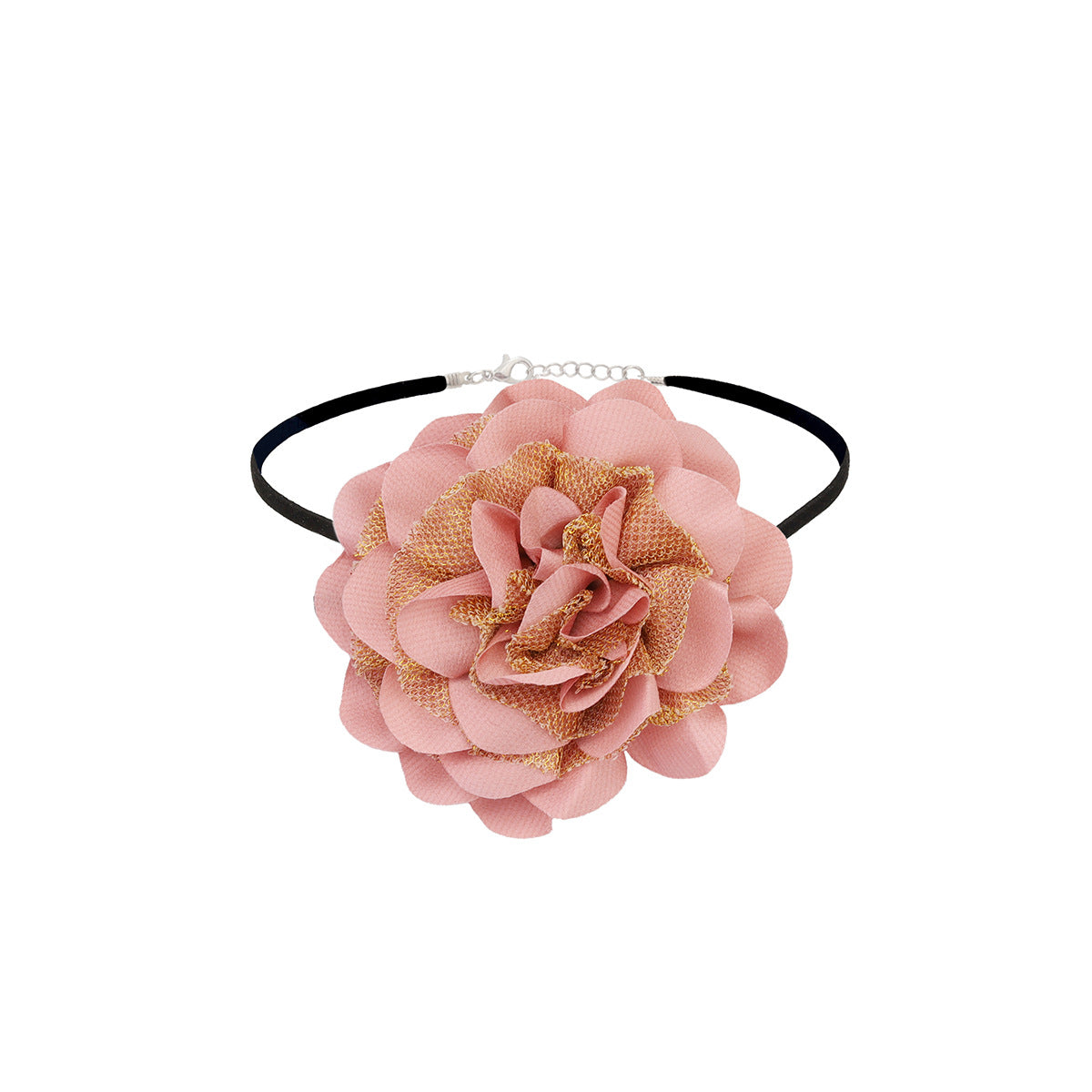 Elegant Flower Alloy Plating Women's Necklace