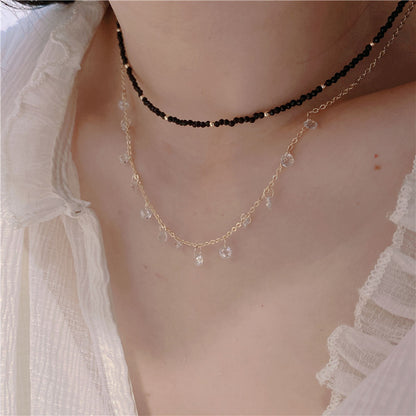 Simple Style Artistic Star Heart Shape Wings Steel Copper Inlay Opal Shell Zircon Pendant Necklace