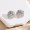 1 Pair Lady Geometric Plating Copper Ear Studs