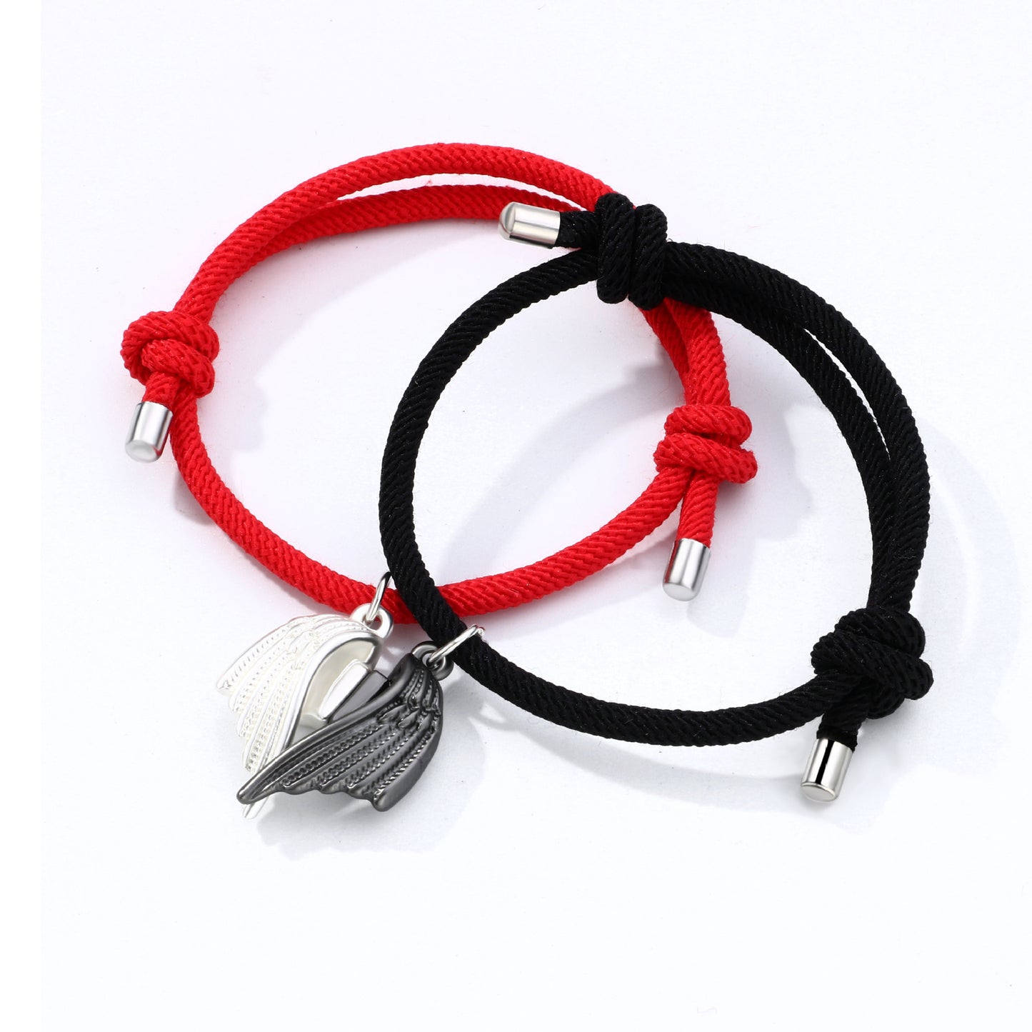 Elegant Classic Style Wings Alloy Plating Valentine's Day Couple Bracelets