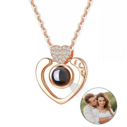 Basic Heart Shape Alloy Titanium Steel Plating Valentine's Day Women's Pendant Necklace