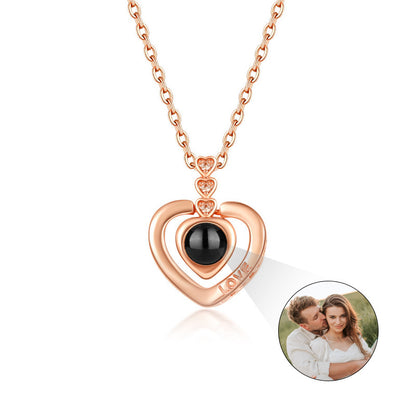 Basic Heart Shape Alloy Titanium Steel Plating Valentine's Day Women's Pendant Necklace