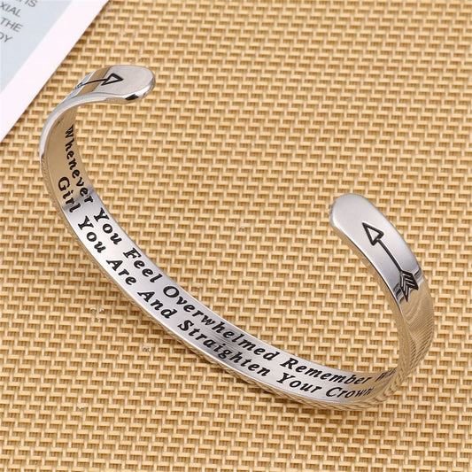 Casual Classic Style Letter Stainless Steel