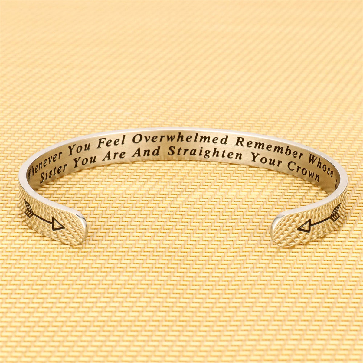 Casual Elegant Classic Style Letter Stainless Steel Polishing Bangle