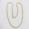 Casual Simple Style Solid Color Copper 18k Gold Plated White Gold Plated Necklace In Bulk