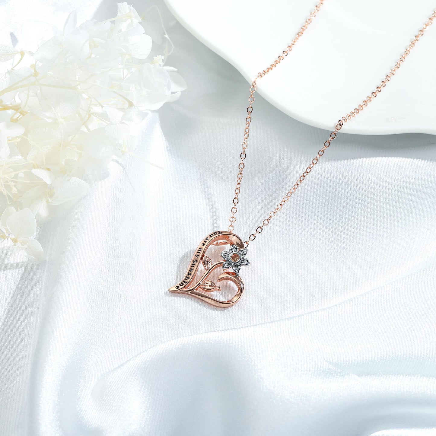 Fashion Geometric Stainless Steel Copper Plating Inlay Zircon 14k Gold Plated Rose Gold Plated White Gold Plated Necklace