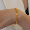 Glam Solid Color Solid Color Stainless Steel Bracelets