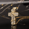 Classic Style Cross Copper Plating Pendant Necklace