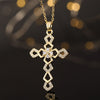 Classic Style Cross Copper Plating Pendant Necklace