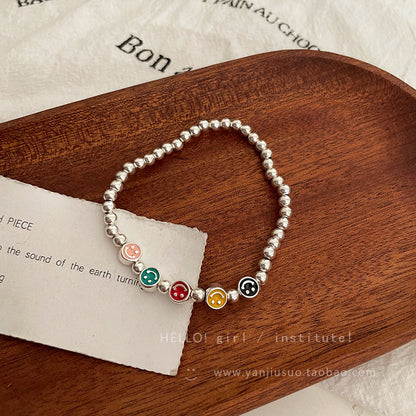 Simple Style Commute Heart Shape Imitation Pearl Beaded Women's Bracelets