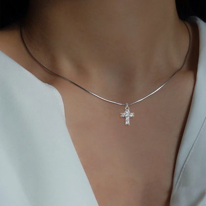 Simple Style Water Droplets Stainless Steel Necklace