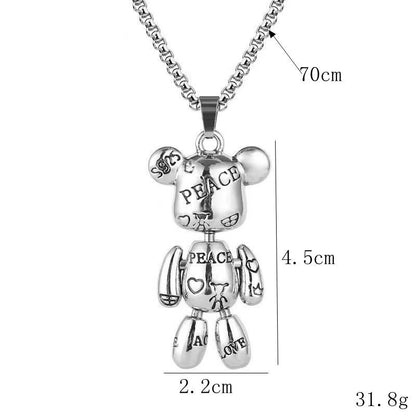 Streetwear Animal Alloy Wholesale Pendant Necklace