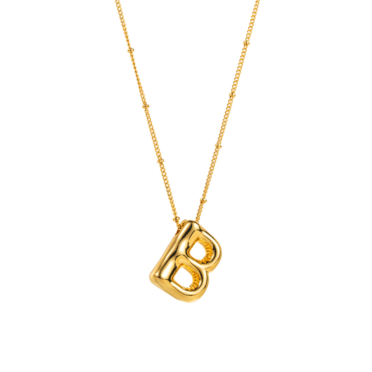 Modern Style Simple Style Letter Copper Pendant Necklace