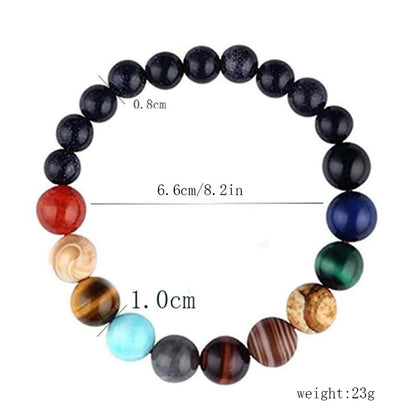 Ethnic Style Multicolor Stone Beaded Bracelets