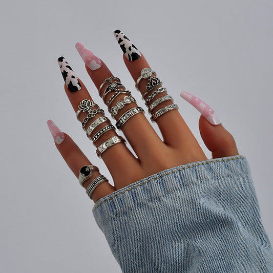 Streetwear Cartoon Alloy Plating Women's Rings