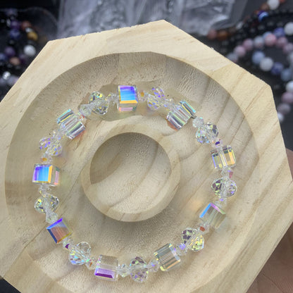 Fashion Geometric Glass Beaded Bracelets