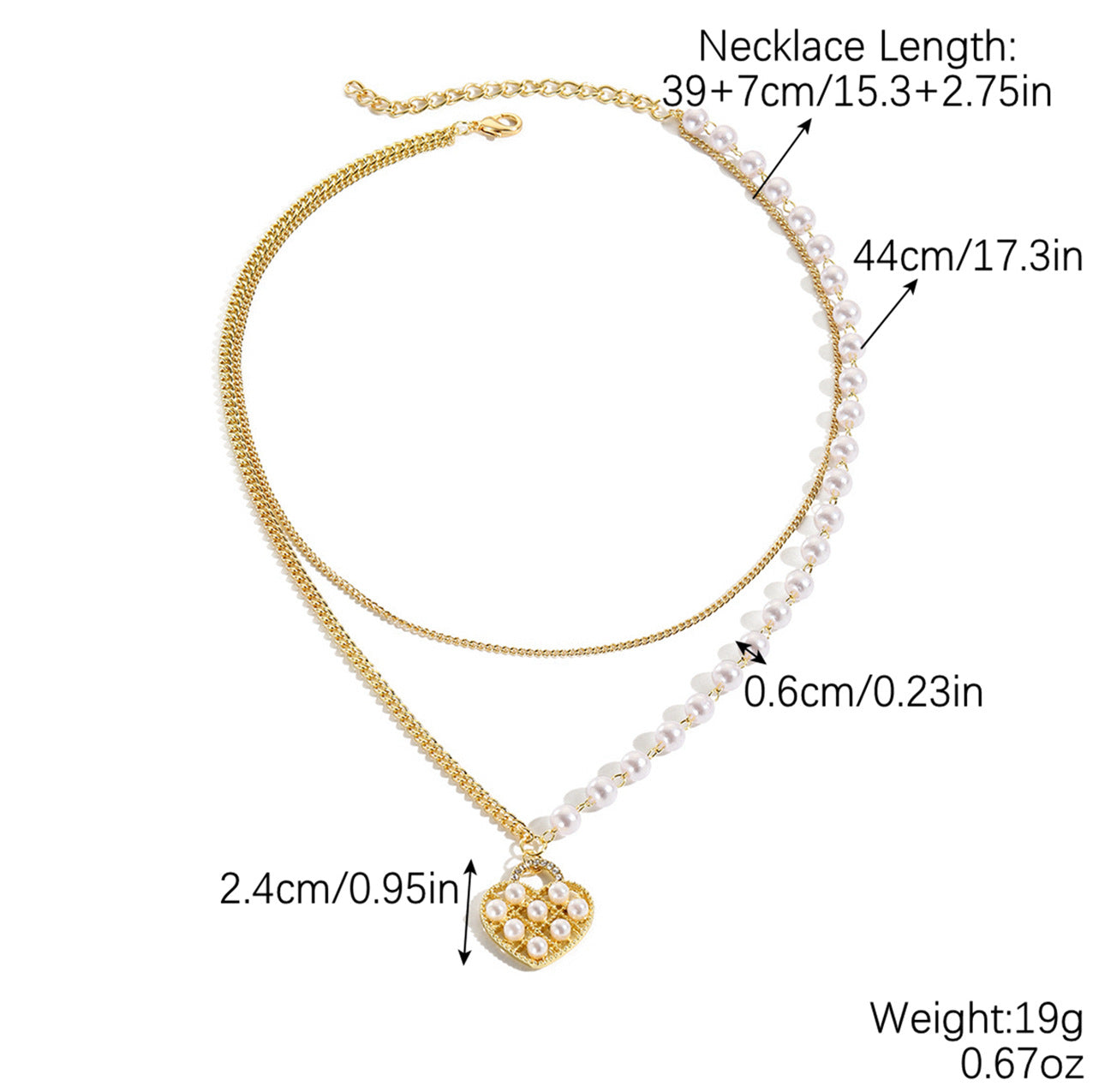 Romantic Simple Style Infinity Heart Shape Butterfly Alloy Plating Women's Necklace