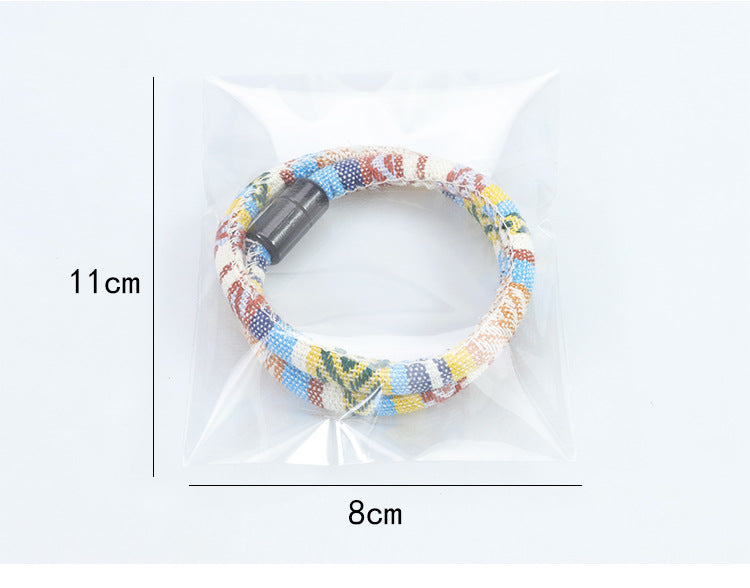 Ethnic Style Multicolor Mixed Materials Unisex Bracelets