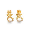 1 Pair Simple Style Geometric Plating Stainless Steel Ear Studs