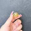 1 Piece Simple Style Flower Brass Plating Open Ring