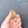 1 Piece Simple Style Flower Brass Plating Open Ring