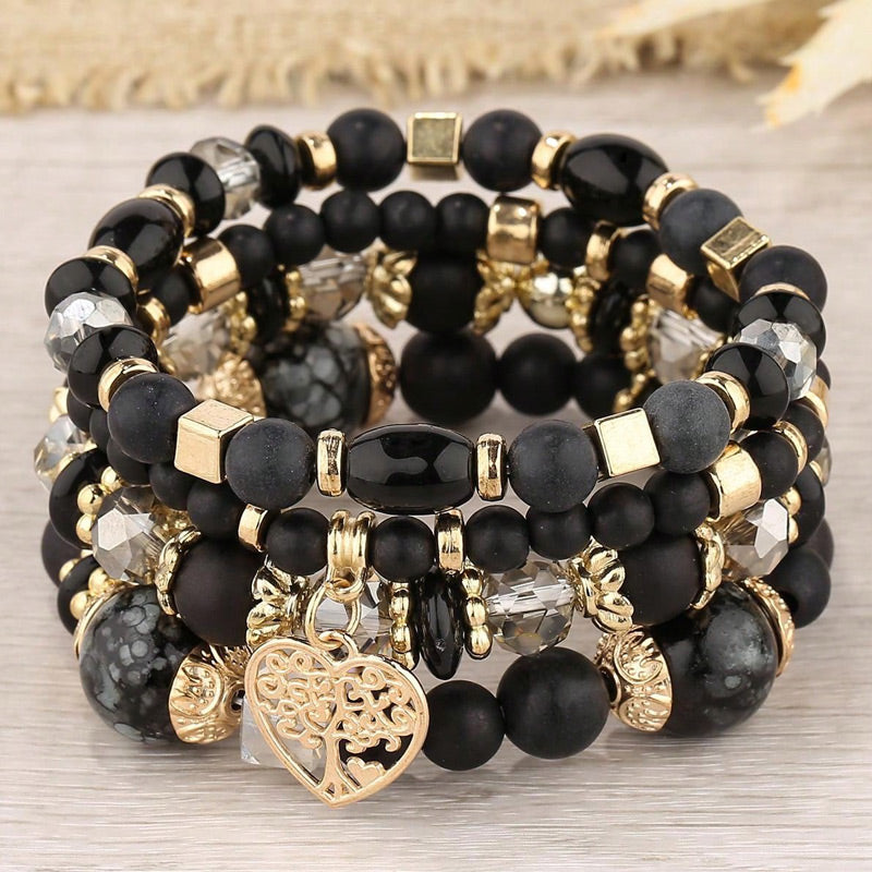 Casual Ethnic Style Geometric Ccb Beaded Women's Bracelets