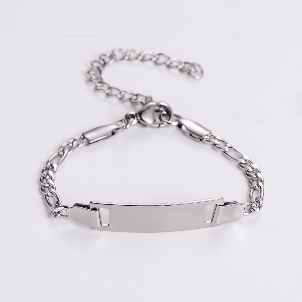 Casual Simple Style Geometric 304 Stainless Steel Kid'S Bracelets