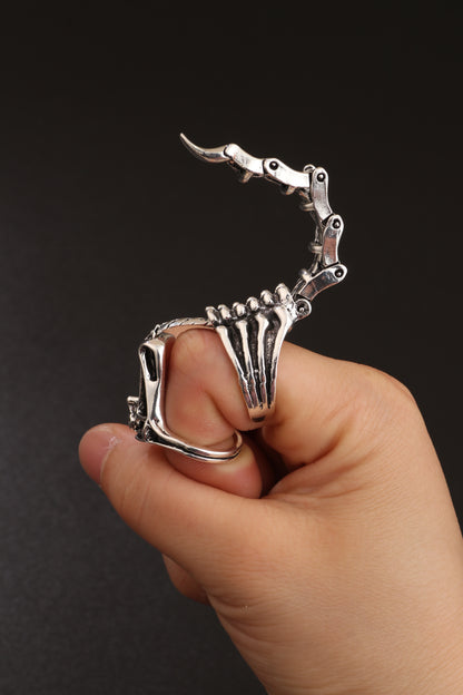 Hip-hop Punk Scorpion Alloy Plating Silver Plated Men's Rings