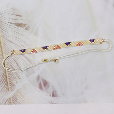 Bohemian Geometric Glass Beaded Handmade Unisex Bracelets