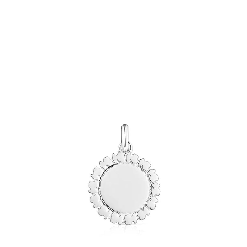 Casual Oval Sterling Silver Inlay Natural Stone Charms