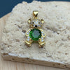 Cartoon Style Animal Copper Plating Inlay Rhinestones Charms