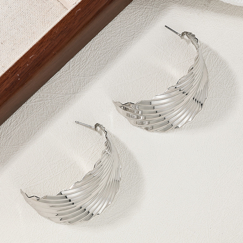 1 Pair Ig Style Retro Leaves Alloy Earrings