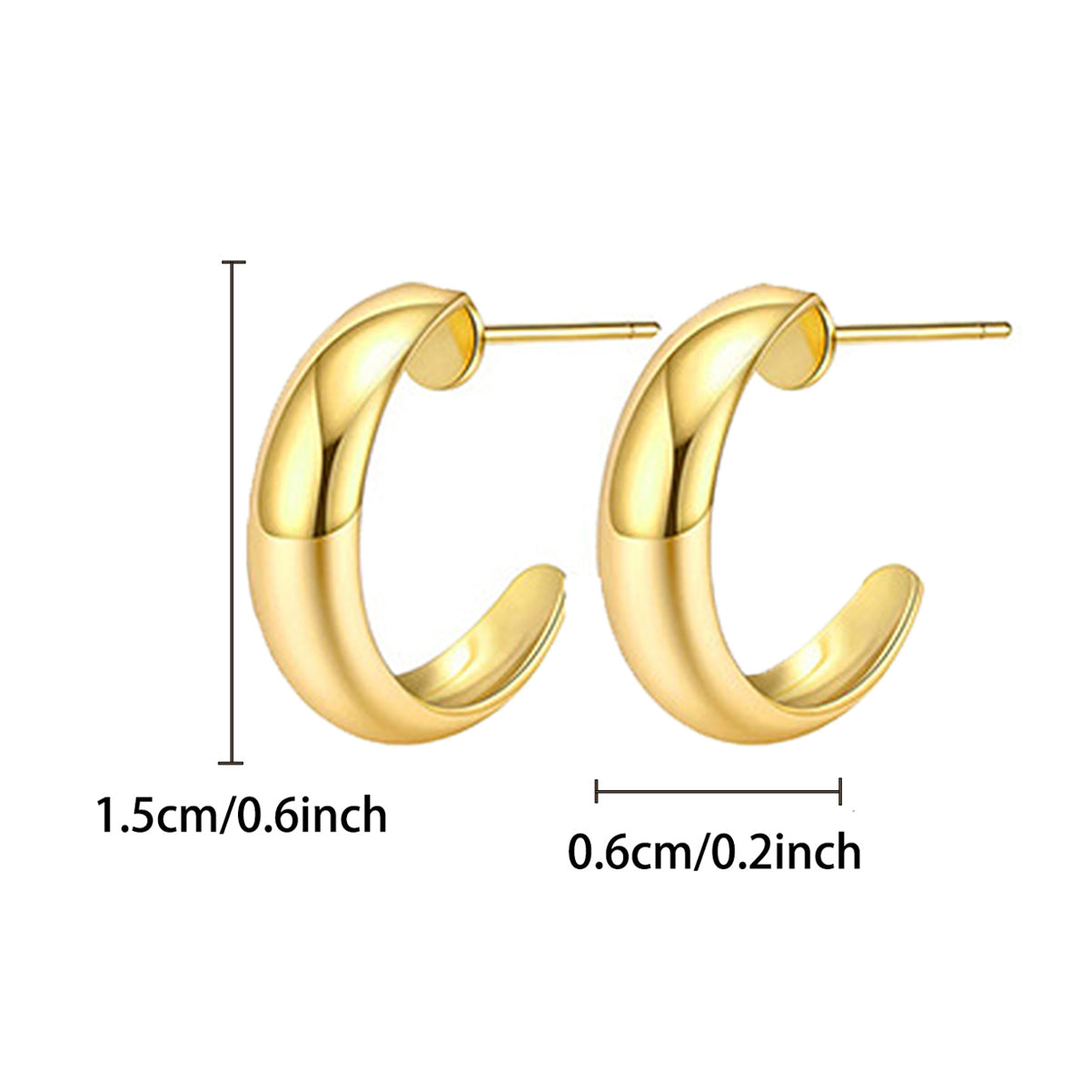 1 Pair Ig Style Simple Style Circle Water Droplets Pearl Plating Inlay Copper Zircon 18k Gold Plated Earrings