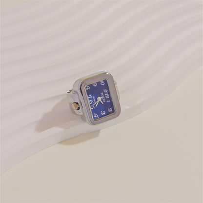 Hip-hop Vintage Style Vacation Letter Stainless Steel Rings