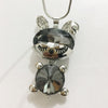 Elegant Cute Rabbit Alloy Copper Plating Inlay Artificial Rhinestones Sweater Chain Long Necklace