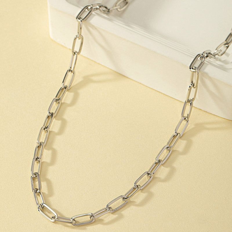 Basic Geometric Alloy Zinc Wholesale Necklace