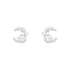 1 Pair Ig Style Simple Style Geometric Plating Inlay Copper Zircon 18k Gold Plated Earrings